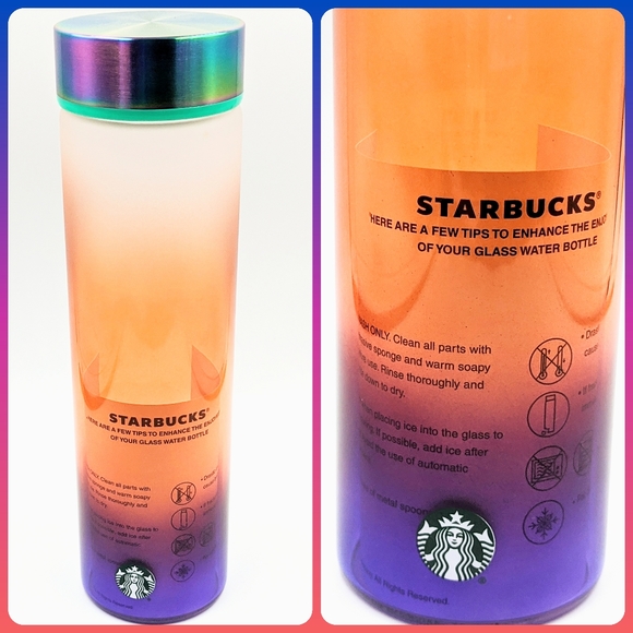 Starbucks Other - RARE*Starbucks NWT Glass Water Bottle
